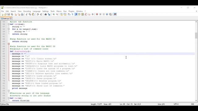 Modern retro computer | BASIC emulator in Python | Raspberry Pi ZERO смотреть онлайн