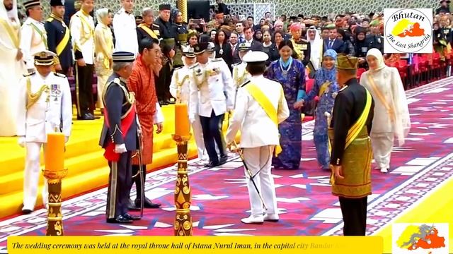 King & Queen of Bhutan Attended The Royal Wedding Ceremony Of Prince Of Brunei || King & Queen смотреть онлайн