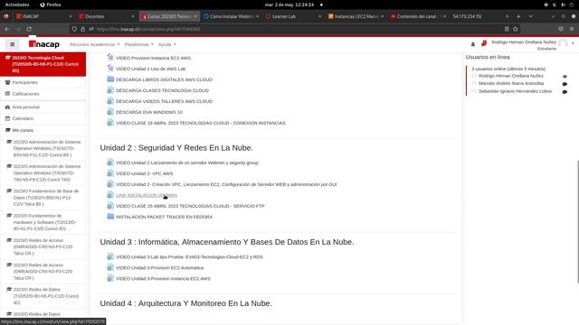 CLASE 02 MAYO 2023 TECNOLOGIAS CLOUD - SERVICIO FTP-WEBMIN смотреть онлайн