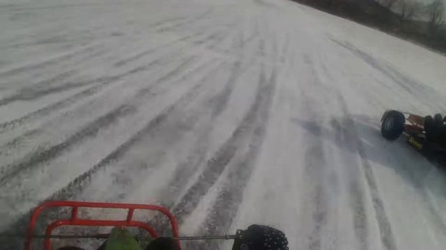 Зимние соревнования по картингу. Ракет-120 смотреть онлайн