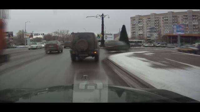 Водительская солидарность на дороге. Караганда смотреть онлайн