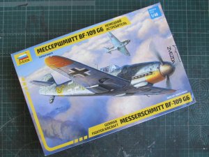 Немецкий истребитель Messerschmitt Bf 109 G6