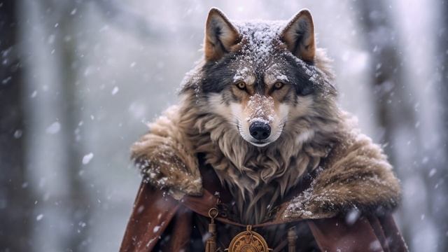 Wolf's Wisdom Trance Healing Music смотреть онлайн