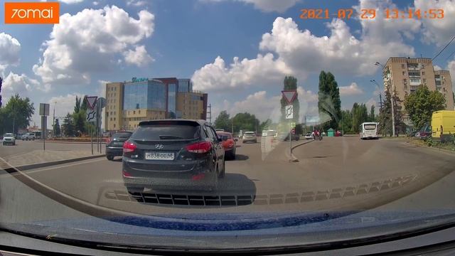 ДТП Липецк площадь Мира 29.07.2021[липецкие дороги] смотреть онлайн