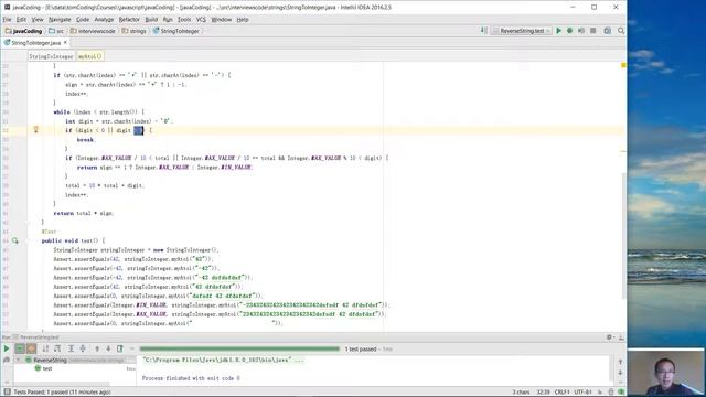 Java Coding Interview Strings 5 Convert String to Integer смотреть онлайн