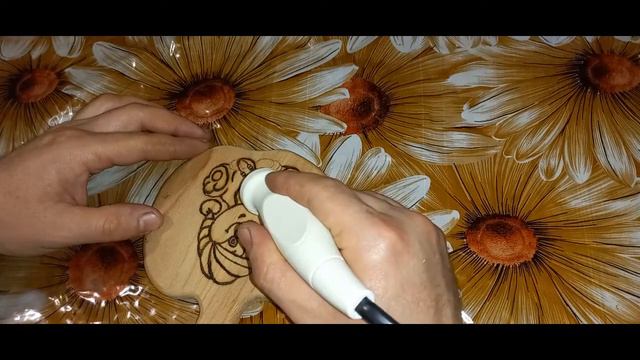 RELAX / Relaxation Pyrography/  ПИРОГРАФИЯ / Рисунок №7