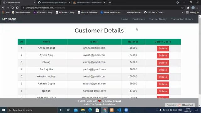 BASIC BANKING SYSTEM USING HTML CSS JAVASCRIPT PHP смотреть онлайн
