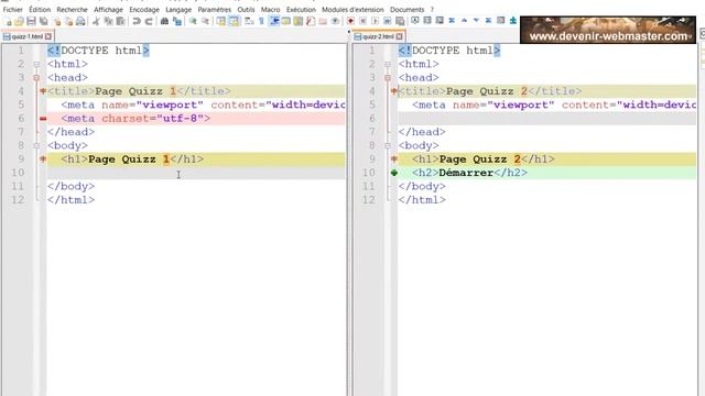 Installation et utilisation du plugin Compare sur Notepad++ смотреть онлайн