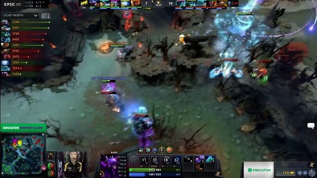 BEST PLAYS - MegaFon Winter Clash Dota 2 - FINAL DAY смотреть онлайн