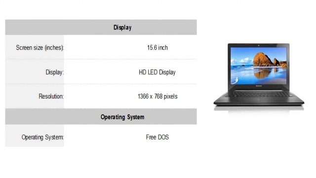 Lenovo G50-70 (Notebook) (Core i3 4GB 1TB Free DOS 2GB Graph) Laptop Specification [INDIA] смотреть онлайн