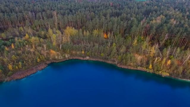 Аэросъемка. Красота Беларуси 8. Меловые карьеры - три сезона. смотреть онлайн