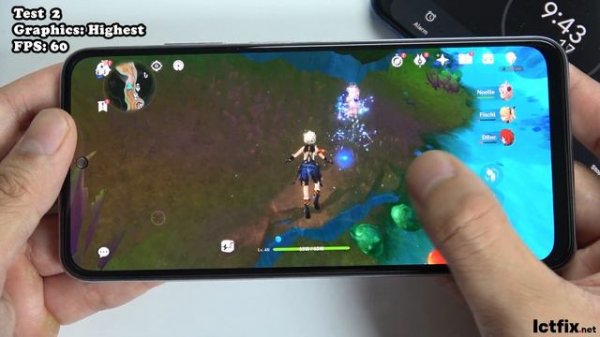 Xiaomi Poco M5s Genshin Impact Gaming test | Helio G95