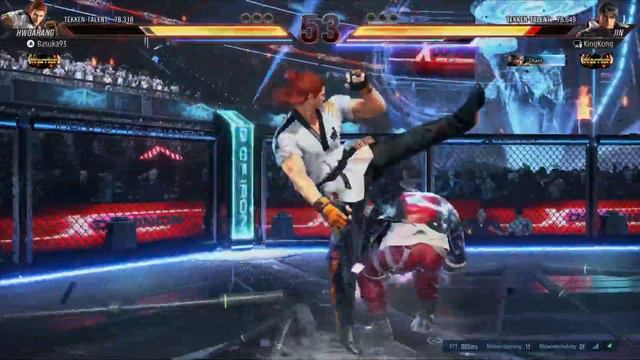 TEKKEN 8 Beta Hwoarang starting Rounds with Heat is fun смотреть онлайн