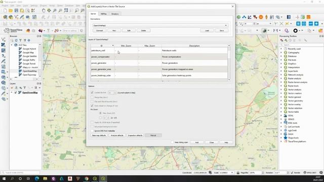 OpenInfraMap - export data to QGIS смотреть онлайн