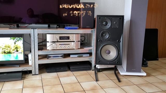 42 years old Bang & Olufsen S75 speakers VS New gen Bowers & Wilkins 603 смотреть онлайн
