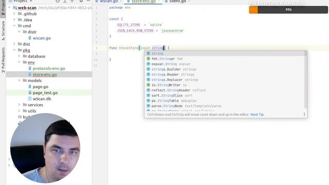 Golang. Live code #16. Создание и развитие опенсорс проекта wscan смотреть онлайн