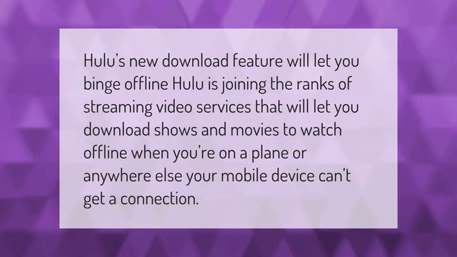 Where Is The Download Button On Hulu?