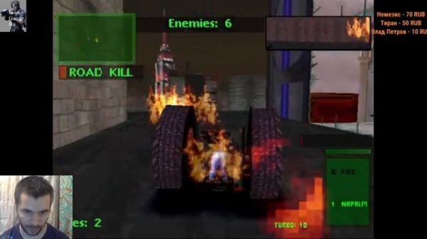 Twisted Metal 2 прохождение на русском Ч1