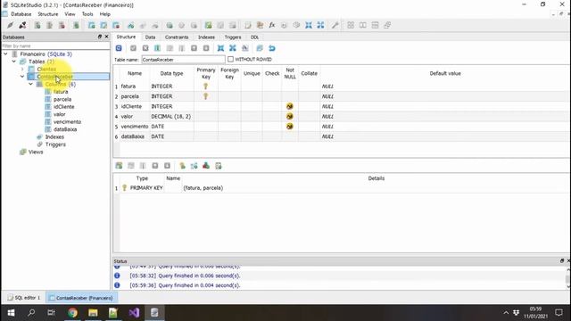 Datas e horários no SQLite 3 com SQLiteStudio. Video 11/11 смотреть онлайн