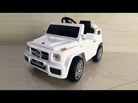 Детский электромобиль "Mercedes G" смотреть онлайн