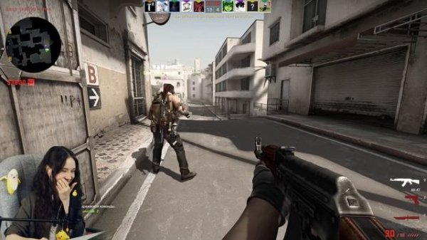 ❤ВКРАШИЛИСЬ В ИНОСТРАНКУ В КС:ГО | CS:GO❤