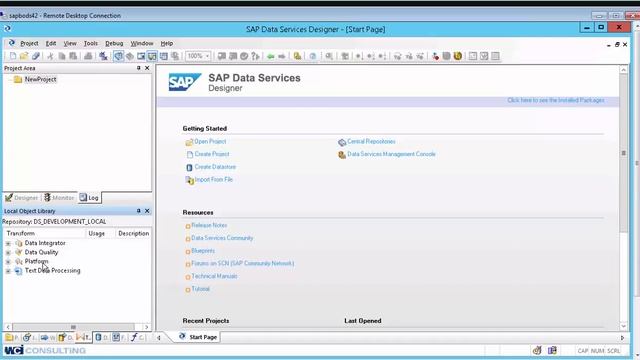 SAP Data Services Overview (Introduction) смотреть онлайн