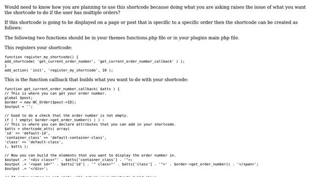 Wordpress: Creating a shortcode with a variable (Woocommerce)? смотреть онлайн