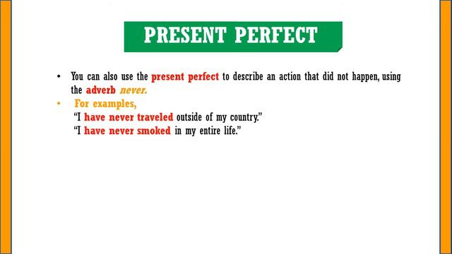 English Lesson/Grammar/Perfect Tenses смотреть онлайн