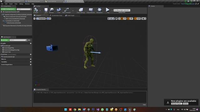 Урок№2 Создание Игрока (Персонажа) - Unreal Engine - Супер Люди смотреть онлайн