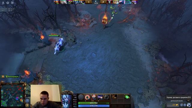 Dota 2 БЕШЕНЫЙ СТРИМ!!! ИГРАЕТ НОВИЧЁК смотреть онлайн