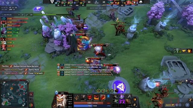 TEAM SPIRIT Vs TUNDRA - RAMPAGE!! TI10 Vs TI11 CHAMPIONS - DREAMLEAGUE 2023 S21 Dota 2 Highlights