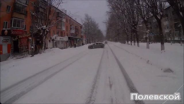 Полевской. Мастер разворота на Коммунке. смотреть онлайн
