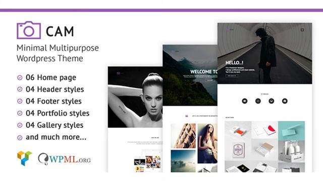 CAM | Minimal MultiPurpose WordPress Theme | Themeforest Website Templates and Themes смотреть онлайн
