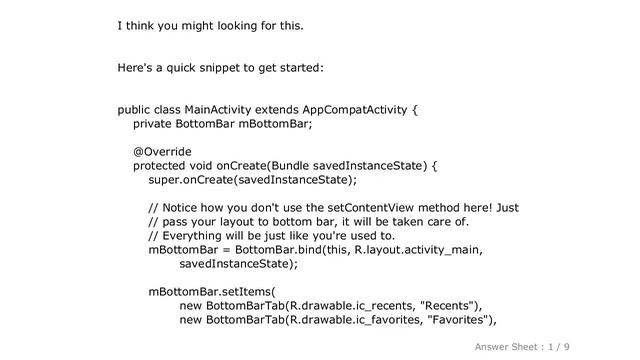 Android : Android new Bottom Navigation bar or BottomNavigationView смотреть онлайн