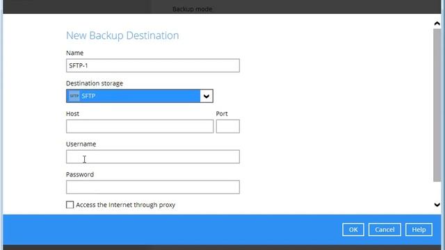 How to backup data to SFTP смотреть онлайн
