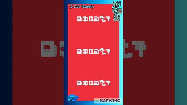 Minecraft Dungeons + Mojang Animated Logo at different speeds - 2 #2 #shorts смотреть онлайн