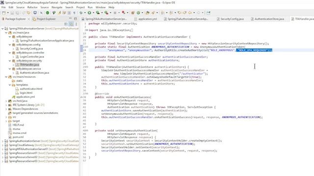 Spring Authorization Server - Spring Cloud Gateway - Angular App Setup - Two-Factor authentication смотреть онлайн