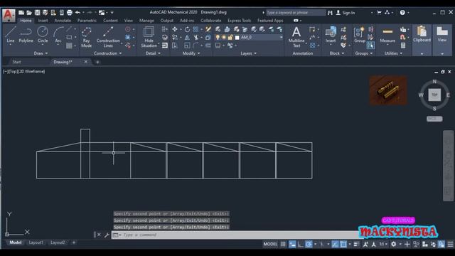 AutoCad Mechanical Exercise in 3d fitting hose connector смотреть онлайн