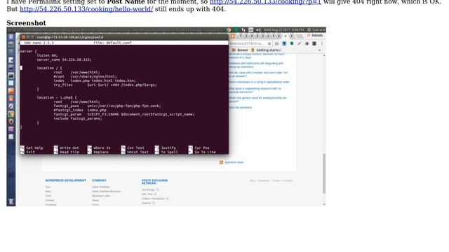 Wordpress: Post Name Permalink setup gives 404 error inside sub-directory смотреть онлайн