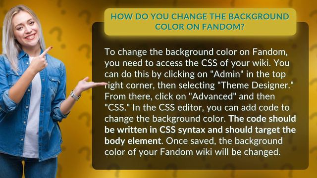 How do you change the background color on fandom? смотреть онлайн