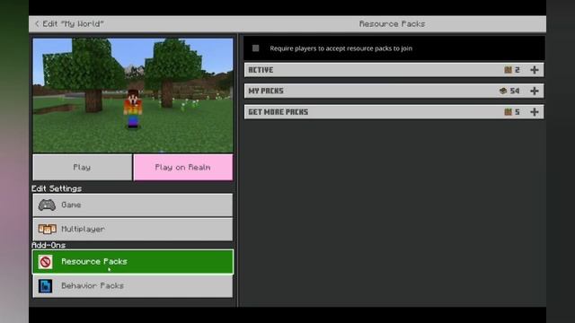 How to Install Add-ons & Resource Packs! (for Bedrock Edition Minecraft) смотреть онлайн