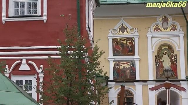 Псково-Печерский монастырь.Pskovo-Pecherskij Monastery.