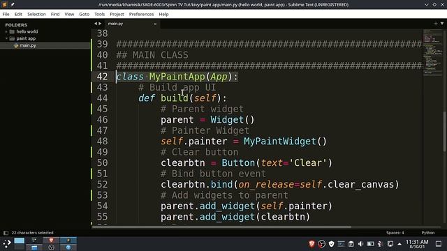 Kivy Tutorial For Beginners | Introduction To Kivy | Installing Kivy | Creating Fist Kivy GUI App смотреть онлайн