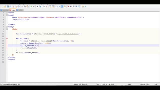 php web: Сокеты, урок 9! смотреть онлайн