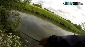 Со спиннингом на малой реке #OnlySpin