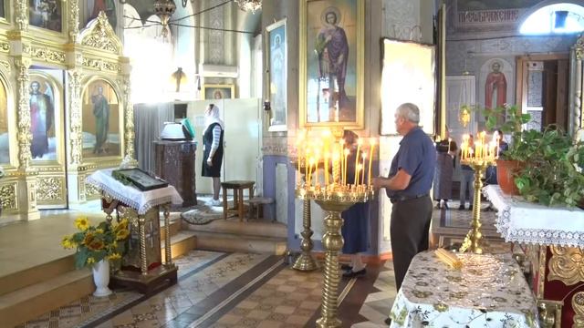 Церковная литургия, посвященная 232-й годовщине образования м. Комрат смотреть онлайн