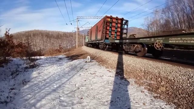 Без толкача прошёл. 3ЭС5К-646 