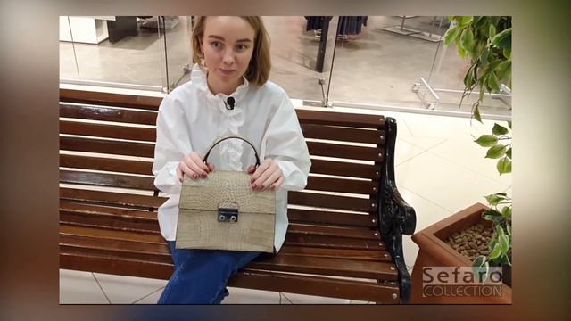 Обзор сумочки TB-441-9 Beige Caimano смотреть онлайн