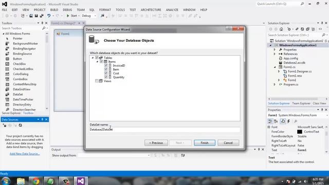 Connect MS Access Database to C# Application смотреть онлайн