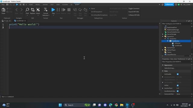 How To Make A Play Button With Blur | Roblox Studio смотреть онлайн
